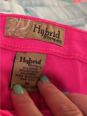 Hybrid & Company hot Pink pants